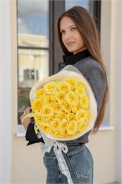 Школьный монобукет из роз "Осень" 490000657