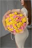 Букет из кустовых роз "Сейшелы" (35шт) 090900888823 - фото 635610