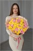 Букет из кустовых роз "Сейшелы" (35шт) 090900888823 - фото 635613