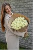 Белая роза одн (31шт) 149233 в Твери