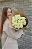 Белая роза одн (15шт) 149231 в Твери