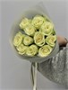 Белые розы Кения 40см в пленке (11шт) 503 в Твери
