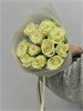 Белые розы Кения 40см в пленке (11шт) 503 в Твери