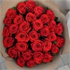 Красные розы в упаковке Туман (31шт) 642 в Твери
